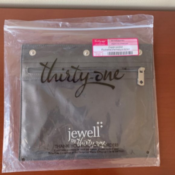 Zipper Pocket (Jewell Line by Thirty-One) - NEW - Picture 3 of 4